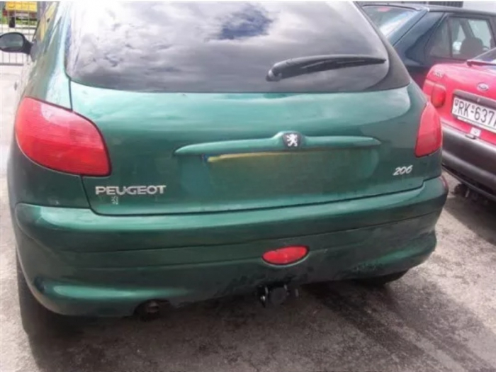 Carlig remorcare Peugeot 206 htb 1998 - 2003 demontabil automat cu maneta [8]