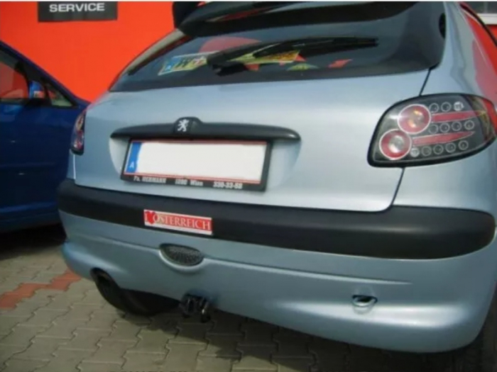 Carlig remorcare Peugeot 206 htb 1998 - 2003 demontabil automat cu maneta [5]