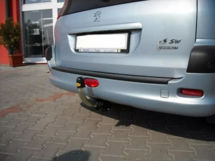 Carlig remorcare Peugeot 206 sw dupa 2002 demontabil automat cu maneta [6]