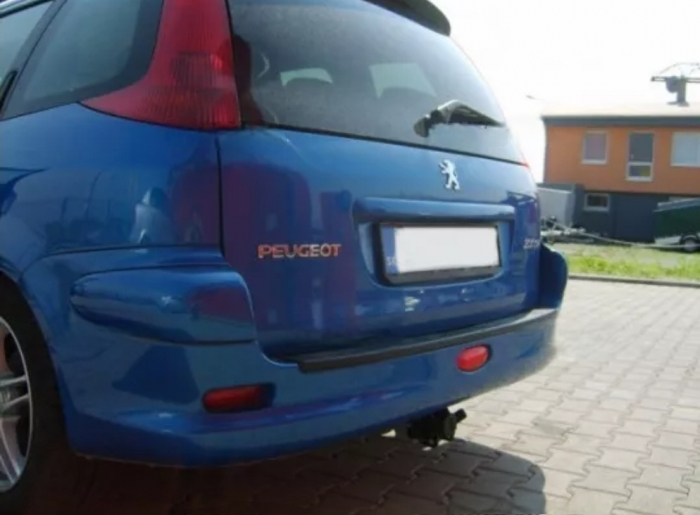 Carlig remorcare Peugeot 206 sw dupa 2002 demontabil automat cu maneta [3]