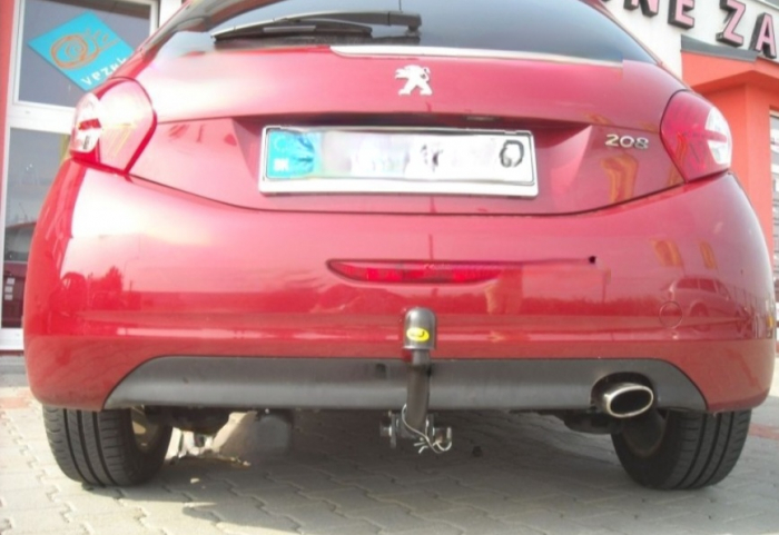 Carlig remorcare Peugeot 208 fabricat intre 2012 - 2019 demontabil automat cu maneta marca Autohak [5]