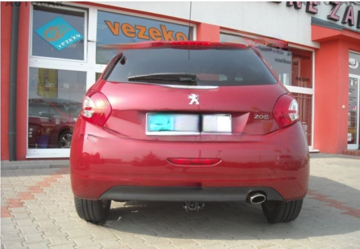 Carlig remorcare Peugeot 208 fabricat intre 2012 - 2019 demontabil automat cu maneta marca Autohak [12]