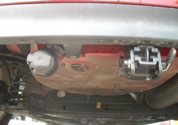 Carlig remorcare Peugeot 208 fabricat intre 2012 - 2019 demontabil automat cu maneta marca Autohak [8]