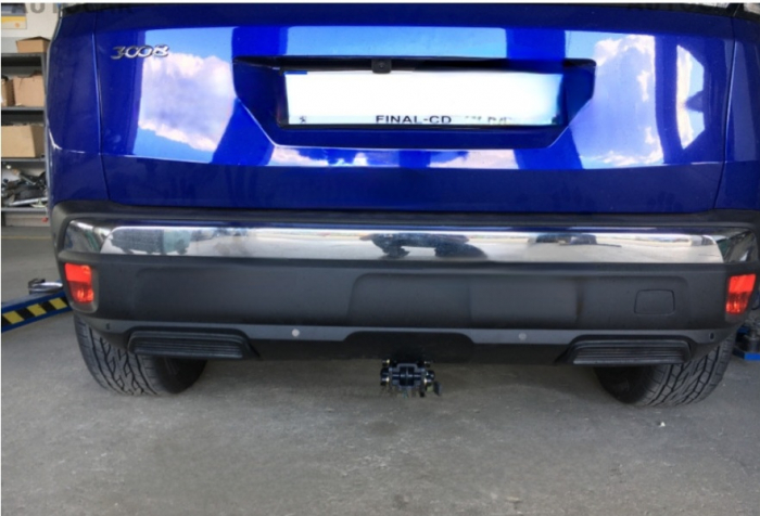 Carlig remorcare Peugeot 3008 dupa 05/2016 demontabil automat cu maneta marca Autohak [6]