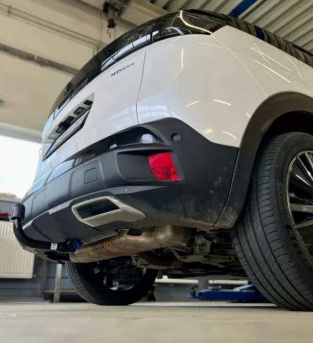 Carlig remorcare Peugeot 3008 hybrid 05/2020 - 2024 demontabil automat vertical marca Autohak [9]