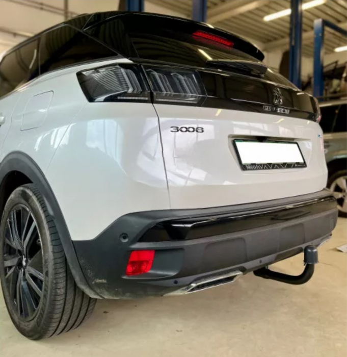 Carlig remorcare Peugeot 3008 hybrid 05/2020 - 2024 demontabil automat vertical marca Autohak [5]