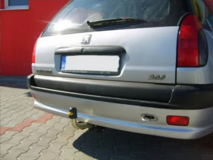 Carlig remorcare Peugeot 306 combi 1997 - 2002 demontabil automat cu maneta [4]
