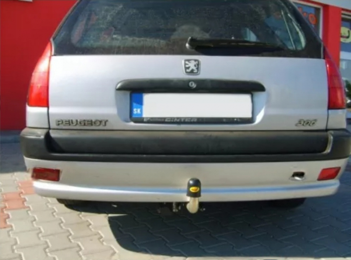 Carlig remorcare Peugeot 306 combi 1997 - 2002 demontabil automat cu maneta [3]