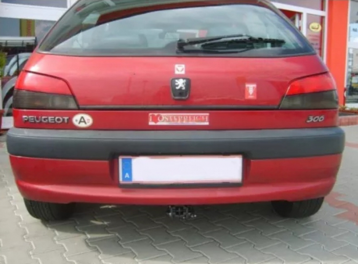 Carlig remorcare Peugeot 306 htb 1993 - 2002 demontabil automat cu maneta [8]