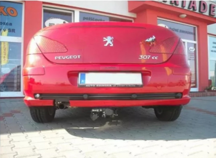 Carlig remorcare Peugeot 307 htb 2001 - 2011 demontabil automat cu maneta [4]