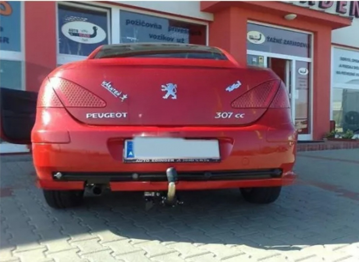 Carlig remorcare Peugeot 307 htb 2001 - 2011 demontabil automat cu maneta [3]