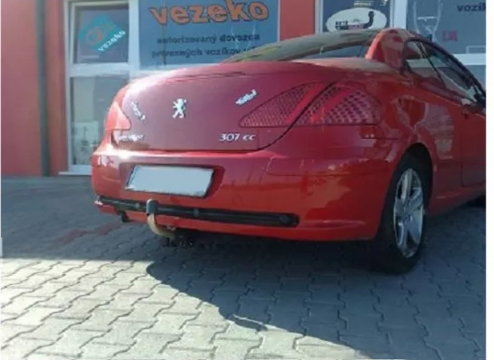 Carlig remorcare Peugeot 307 htb 2001 - 2011 demontabil automat cu maneta [2]