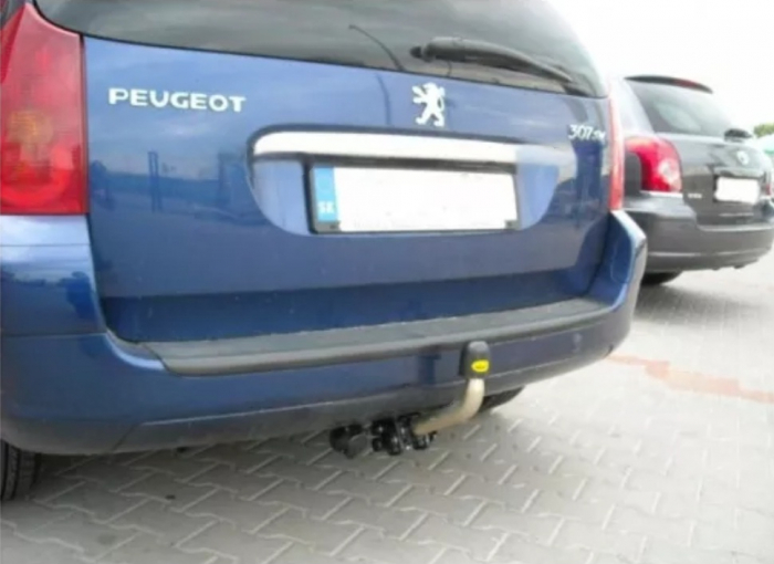 Carlig remorcare Peugeot 307 sw 2001 - 2011 demontabil automat cu maneta [2]