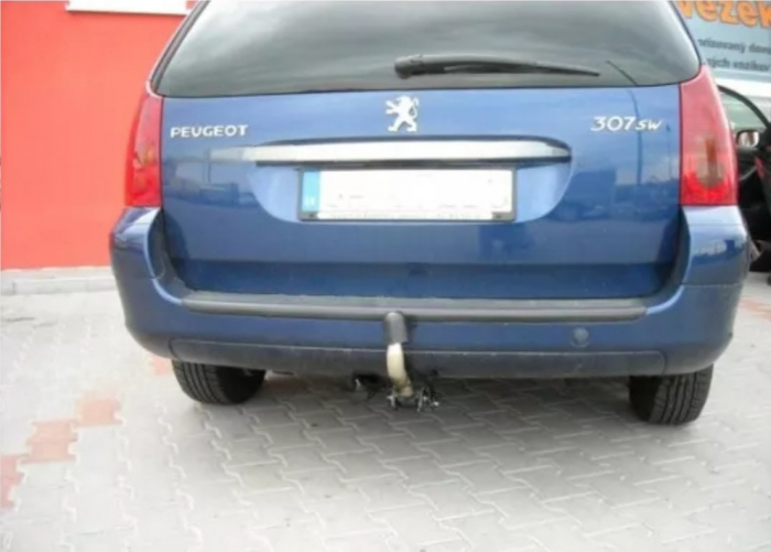Carlig remorcare Peugeot 307 sw 2001 - 2011 demontabil automat cu maneta [3]