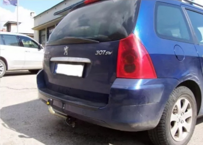 Carlig remorcare Peugeot 307 sw 2001 - 2011 demontabil automat cu maneta [6]