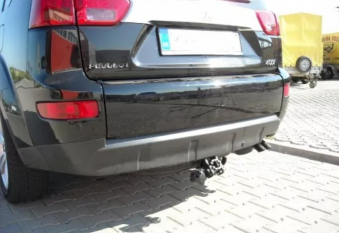 Carlig remorcare Peugeot 4007 suv 2007 - 2012 demontabil automat cu maneta [7]