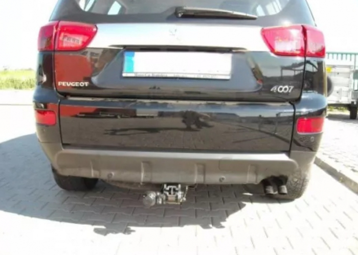Carlig remorcare Peugeot 4007 suv 2007 - 2012 demontabil automat cu maneta [8]