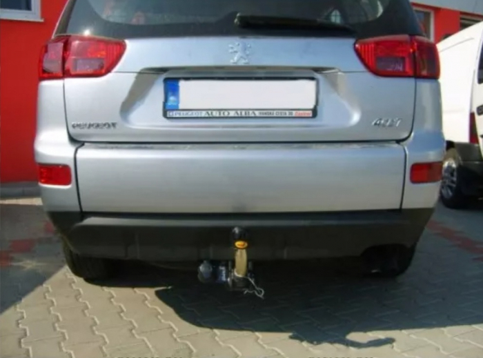Carlig remorcare Peugeot 4007 suv 2007 - 2012 demontabil automat cu maneta [3]