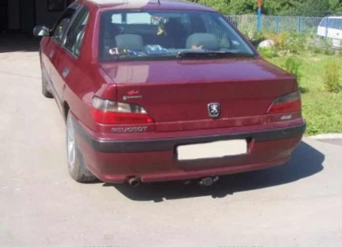 Carlig remorcare Peugeot 406 berlina 1995 - 2004 demontabil automat cu maneta [2]