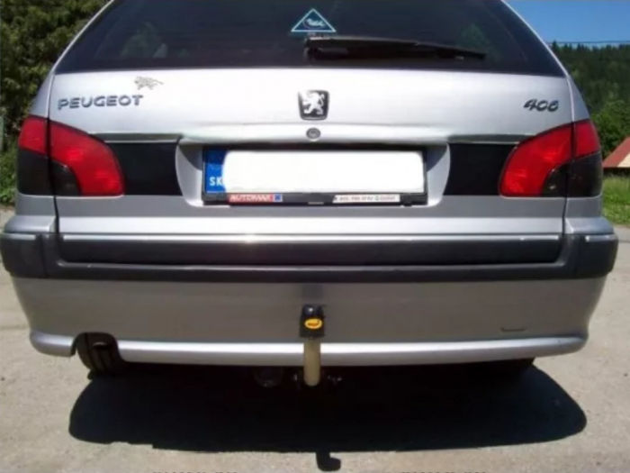 Carlig remorcare Peugeot 406 combi 1995 - 2004 demontabil automat cu maneta [3]