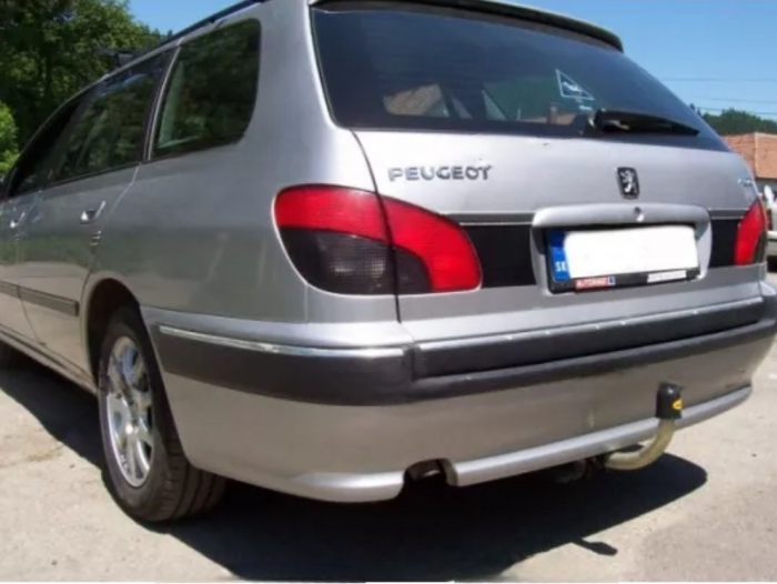 Carlig remorcare Peugeot 406 combi 1995 - 2004 demontabil automat cu maneta [2]