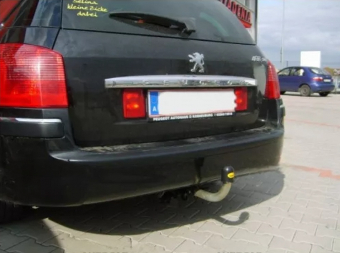 Carlig remorcare Peugeot 407 combi 2004 - 2008 demontabil automat cu maneta [5]