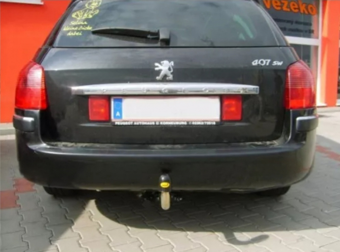 Carlig remorcare Peugeot 407 combi 2004 - 2008 demontabil automat cu maneta [6]