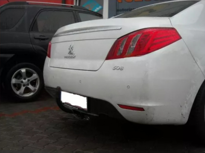 Carlig remorcare Peugeot 508 berlina 2011 - 2014 demontabil automat cu maneta [6]