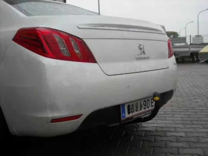 Carlig remorcare Peugeot 508 berlina 2011 - 2014 demontabil automat cu maneta [4]