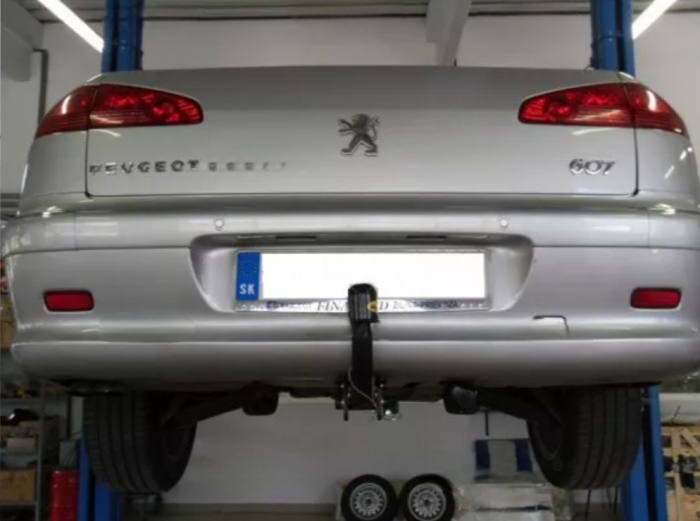 Carlig remorcare Peugeot 607 berlina 2000 - 2010 demontabil automat cu maneta [9]