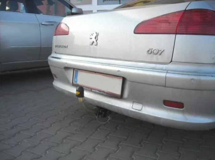 Carlig remorcare Peugeot 607 berlina 2000 - 2010 demontabil automat cu maneta [3]