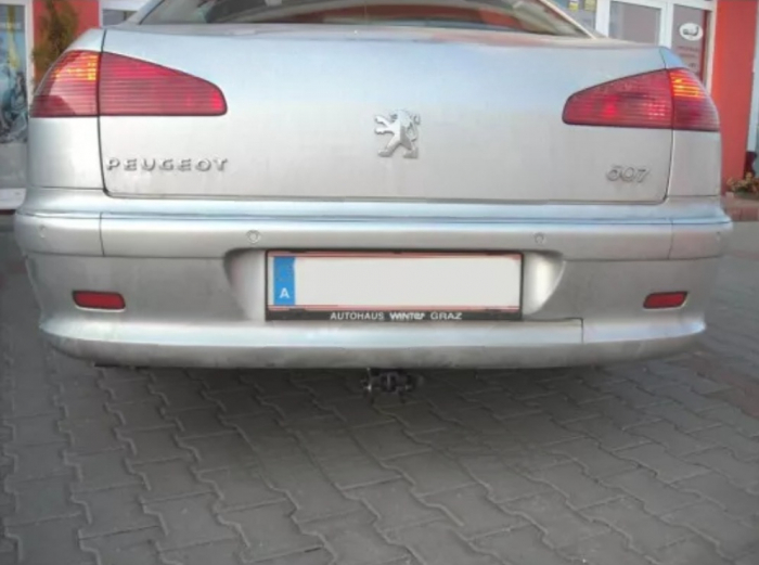 Carlig remorcare Peugeot 607 berlina 2000 - 2010 demontabil automat cu maneta [5]