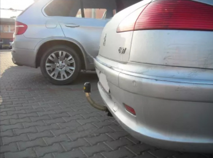 Carlig remorcare Peugeot 607 berlina 2000 - 2010 demontabil automat cu maneta [4]