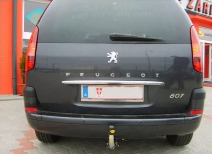 Carlig remorcare Peugeot 807 van 2002 - 2014 demontabil automat cu maneta [3]