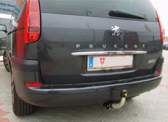 Carlig remorcare Peugeot 807 van 2002 - 2014 demontabil automat cu maneta [2]