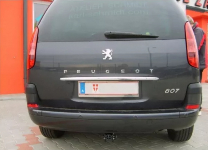 Carlig remorcare Peugeot 807 van 2002 - 2014 demontabil automat cu maneta [4]