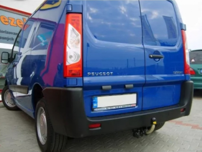 Carlig remorcare Peugeot Expert van 2006 - 2016 demontabil automat cu maneta [2]
