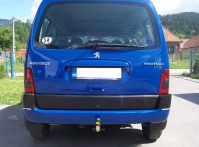 Carlig remorcare Peugeot Partner van 1997 - 2011 demontabil automat cu maneta [2]