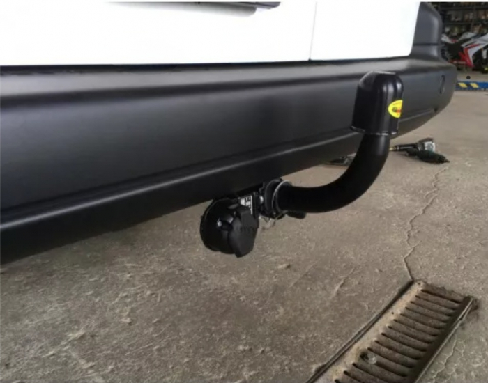 Carlig remorcare Peugeot Partner LONG van 2008 - 2018 demontabil automat cu maneta [2]