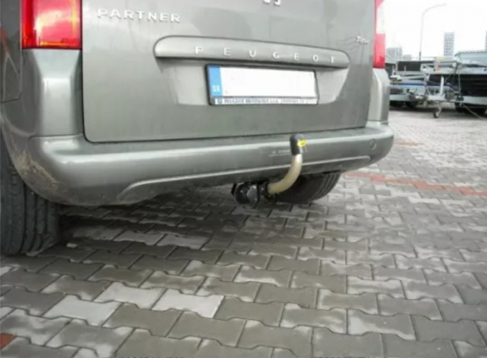 Carlig remorcare Peugeot Partner van 2008 - 2018 demontabil automat cu maneta [2]