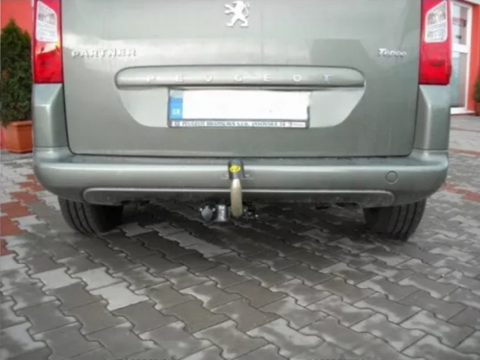 Carlig remorcare Peugeot Partner van 2008 - 2018 demontabil automat cu maneta [3]