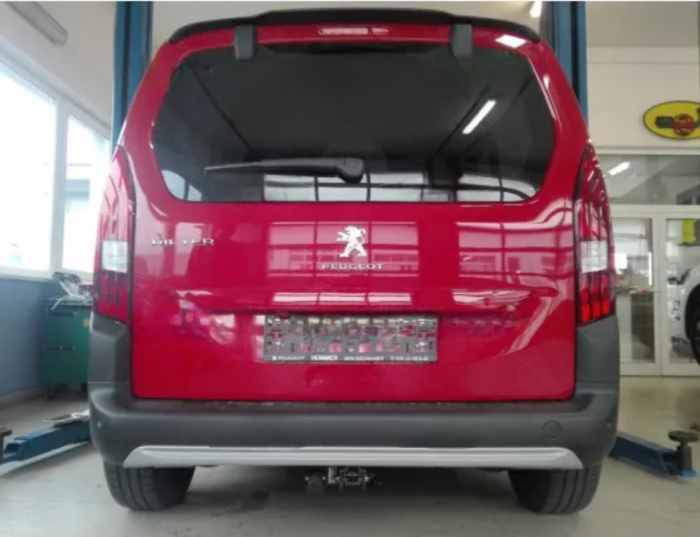 Carlig remorcare Peugeot Rifter L1 van 2018 - prezent demontabil automat cu maneta [2]