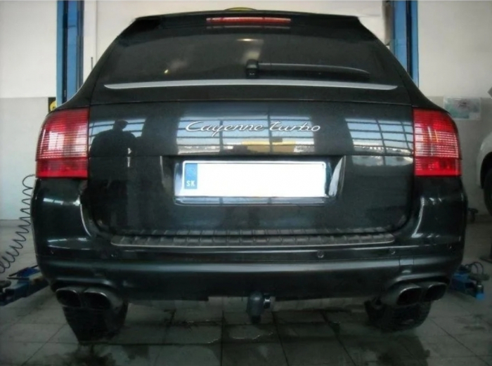 Carlig remorcare Porsche Cayenne 2011 - 2017 demontabil automat vertical marca Autohak [5]