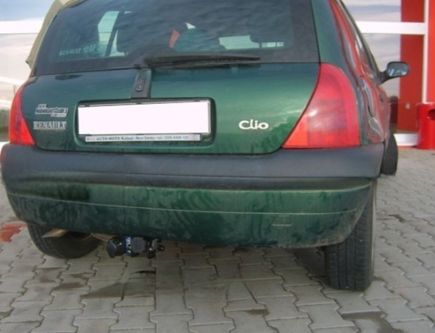Carlig remorcare Renault Clio 3/5 usi 1998 - 2005 demontabil automat cu maneta marca Autohak [3]