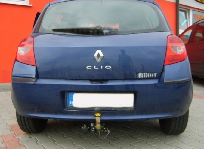 Carlig remorcare Renault Clio 3/5 usi 2005 - 2012 demontabil automat cu maneta marca Autohak [6]