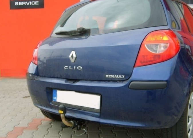 Carlig remorcare Renault Clio 3/5 usi 2005 - 2012 demontabil automat cu maneta marca Autohak [5]