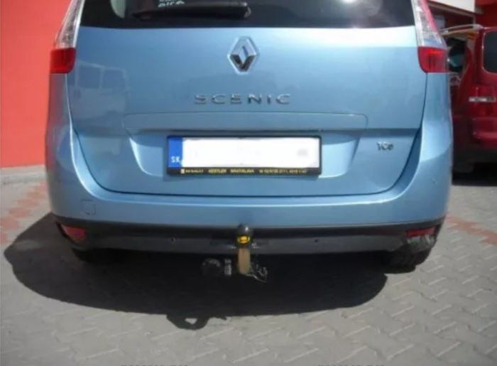 Carlig remorcare Renault Grand Scenic 2009 - 2017 demontabil automat cu maneta marca Autohak [2]