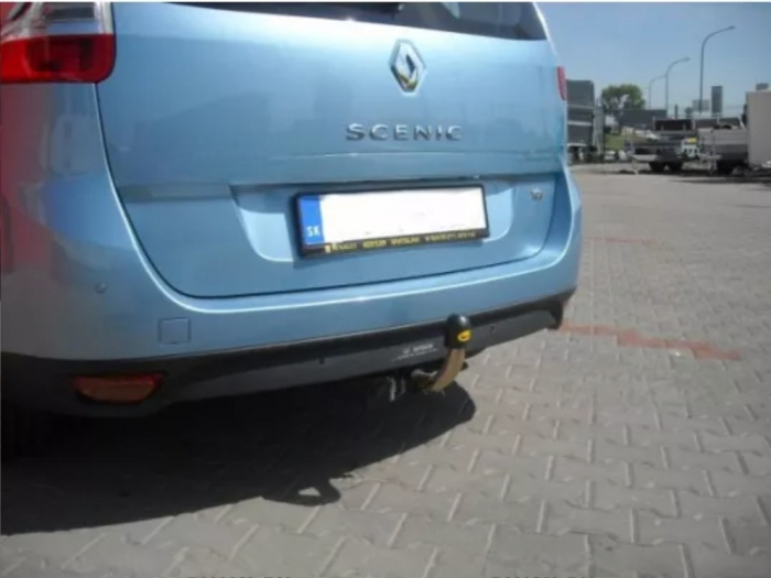 Carlig remorcare Renault Grand Scenic 2009 - 2017 demontabil automat cu maneta marca Autohak [3]