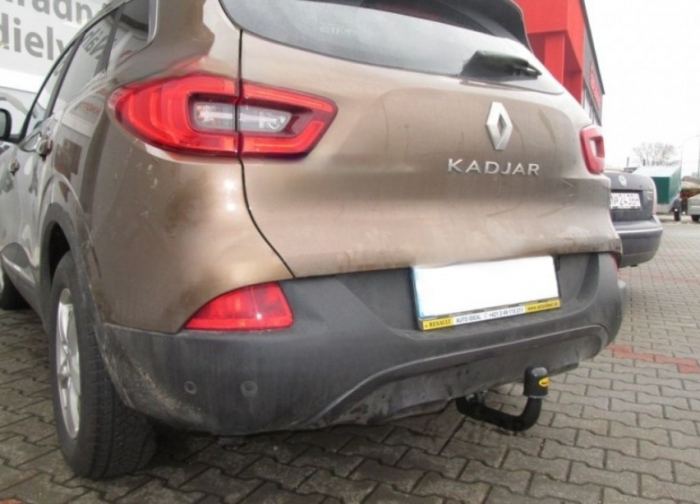 Carlig remorcare Renault Kadjar dupa 2015 demontabil automat vertical marca Autohak [10]