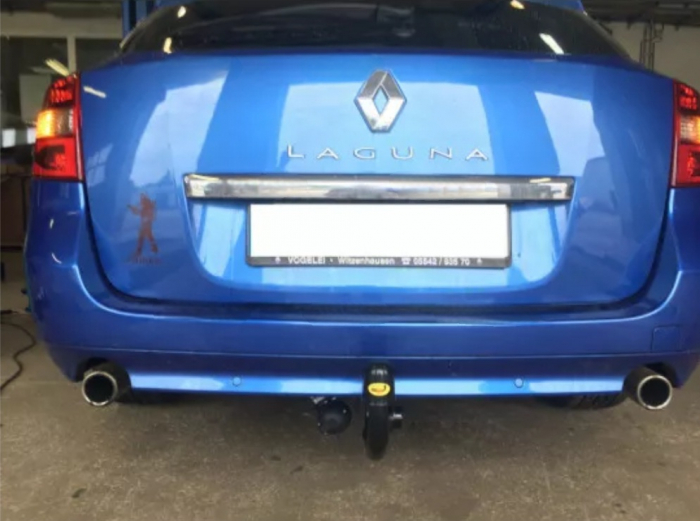 Carlig remorcare Renault Laguna combi 2007 - 2015 demontabil automat vertical marca Autohak [4]